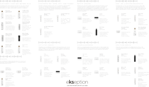 Ekseption Brochure NL NW – accessoire
