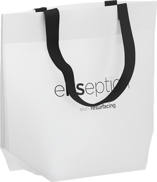 Ekseption Tasje Wit Stof Eco Re-Use – accessoire